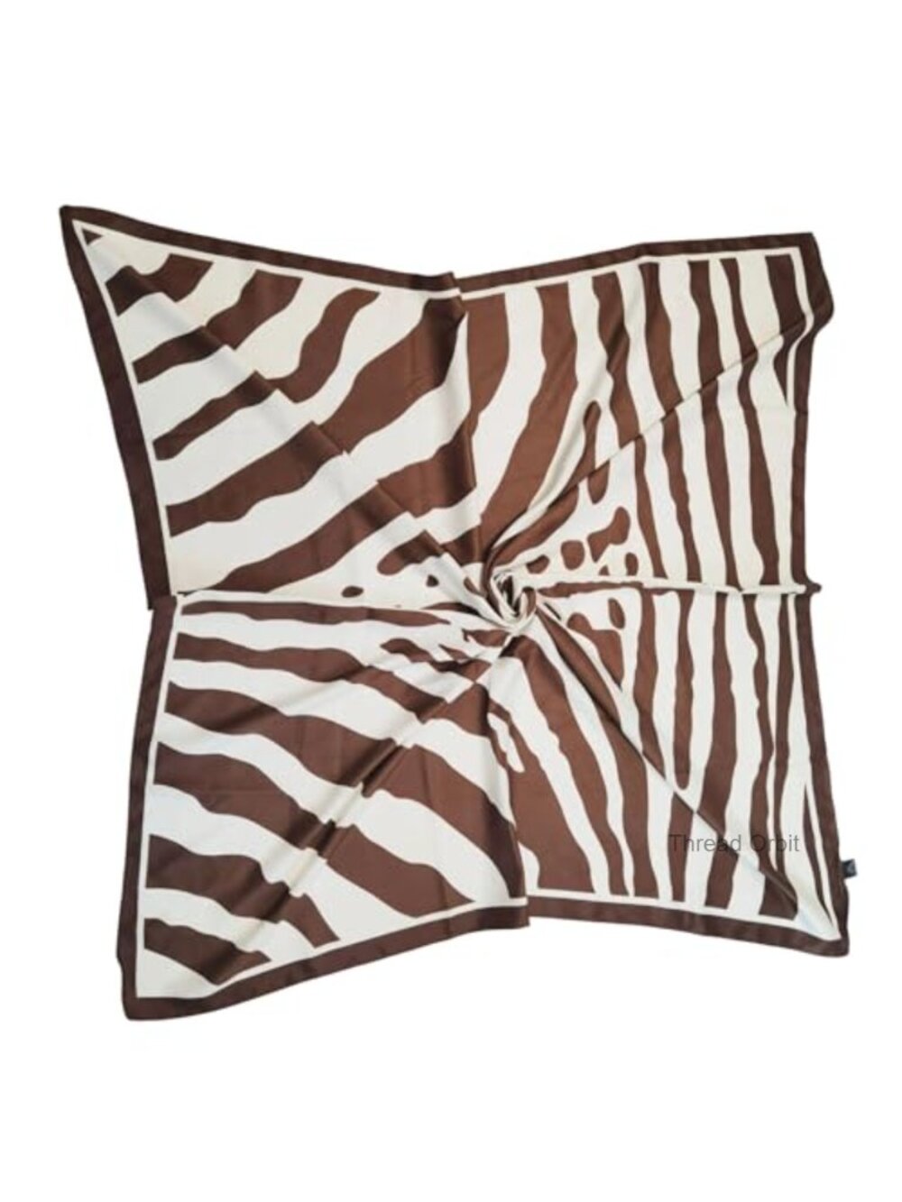 Satin Square Scarf 35x35 Large Hair Wrap Neckerchief Fashion Bandana